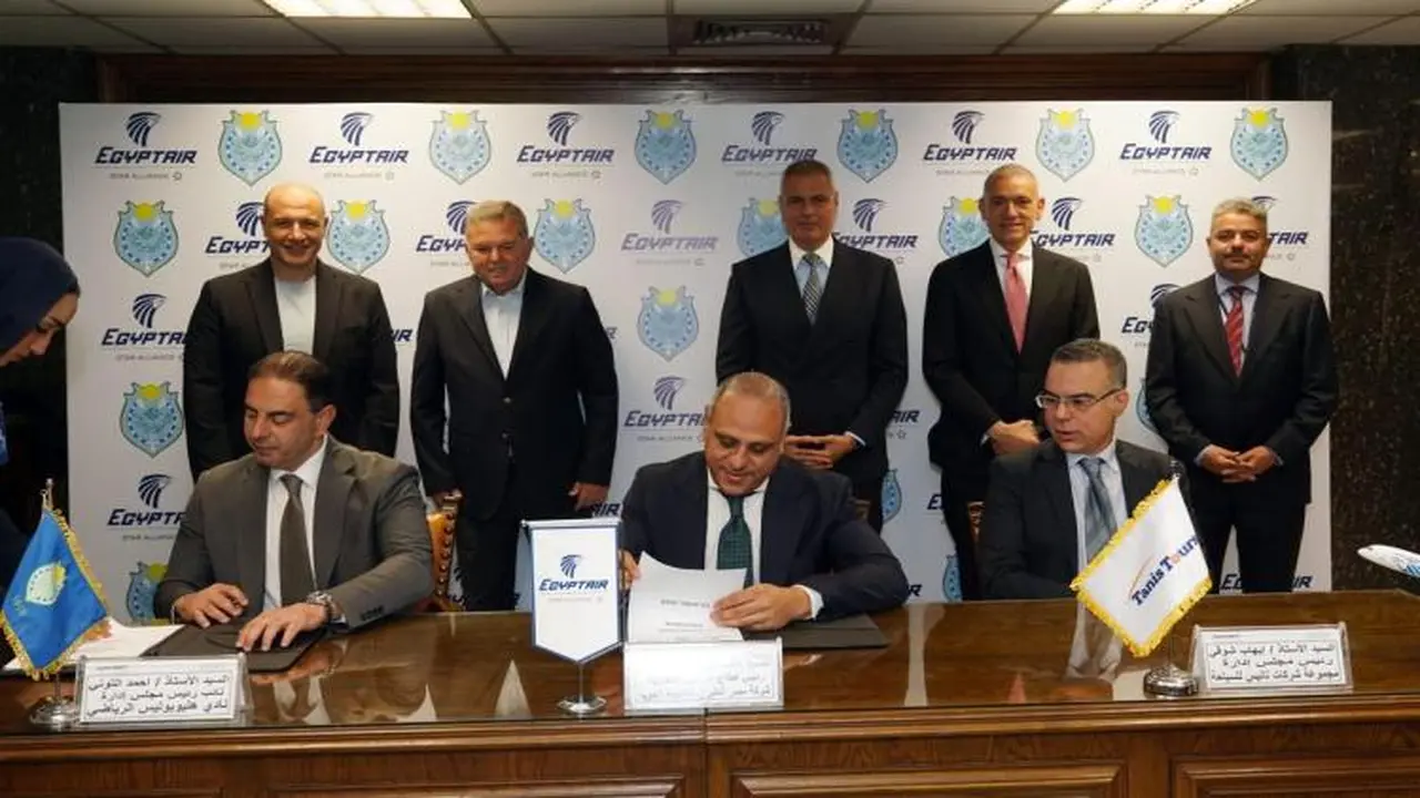 اتفاق تعاون مشترك بين مصر للطيران ونادي هليوبوليس وتانيس للسياحة لخدمة الأعضاء